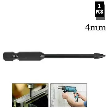 Твердосплавное треугольное сверло Керамическая Полная плитка Стена Многофункциональное 4mm