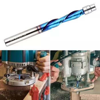 Твердосплавные фрезы для деревообработки, фрезы заподлицо, идеально подходят для проектов DIY, деревообрабатывающие триммеры