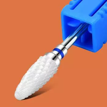 Твердосплавные вольфрамовые насадки для ногтей, фрезы, электрические сверла для ногтей, инструменты для очистки кутикулы для педикюра, маникюрные буферы, дрель