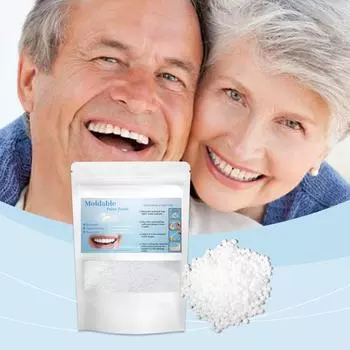 Твердые частицы клея, временные пломбы, пленка для макияжа, зубные протезы, опоры, частицы клея One Size