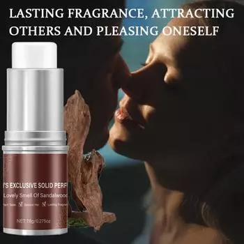 Твердые духи Стойкие Свидания Легкие Мужские и Женские Вращающиеся Портативные Флиртующие Духи One Size