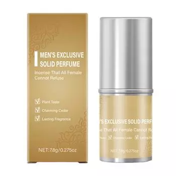 Твердые духи Стойкие Свидания Легкие Мужские и Женские Вращающиеся Портативные Флиртующие Духи One Size коричневый