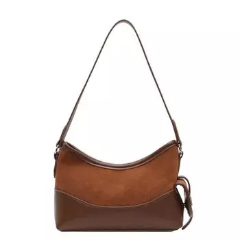 Твердые ПУ ретро матовые сумки через плечо для женщин большая вместительная сумка для поездок на работу горячая распродажа повседневная сумка через плечо нишевого дизайна