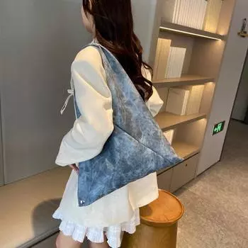 Твердые сумки через плечо с открытым карманом, повседневные сумки с внутренним отделением, высококачественные сумки для женщин, мягкие женские сумки из искусственной кожи