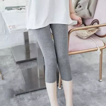 Твердые тонкие леггинсы с высокой талией, обтягивающие леггинсы-капри для бега, женские леггинсы для отпуска XL белый