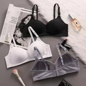 Твердые женские сексуальные бюстгальтеры без бретелек простые модные женские нижнее белье с открытой спиной 32/70AB