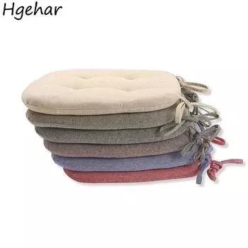 Твердый чехол для подушки, бандаж, простой стул, японский стиль, нескользящий, базовый дизайн, домашний текстиль, повседневный, популярный, 6 цветов, удобный 43 41 35cm бежевый