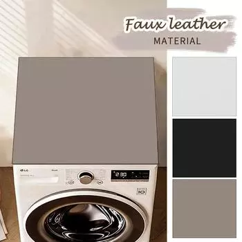 Твердый чехол для стиральной машины, пылезащитный чехол для холодильника, защитный коврик из искусственной кожи, водонепроницаемый коврик для обеденного стола S 30x40cm