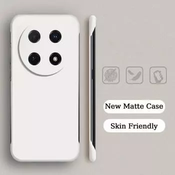 Твердый чехол для телефона конфетного цвета без рамки для Huawei Nova 12i 11i Y91 Y90 Y72 Y70 Plus с защитой от отпечатков пальцев, жесткий матовый чехол из ПК Nova 12i белый