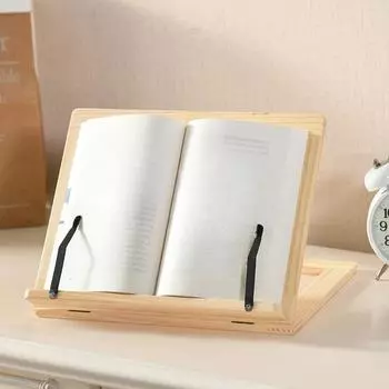 Твердый деревянный многофункциональный вид на книжную полку рамка для чтения детская рамка для чтения подставка для книг держатель для книг профессиональная рамка для учеников жёлтый