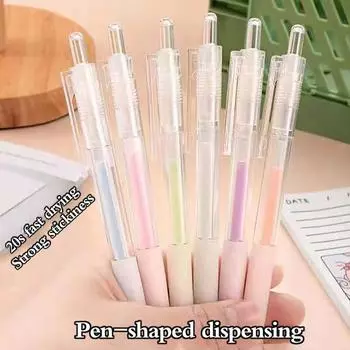 Твердый клей-карандаш, ручка для скрапбукинга, быстросохнущая клейкая ручка, клеевые стержни высокой вязкости белый