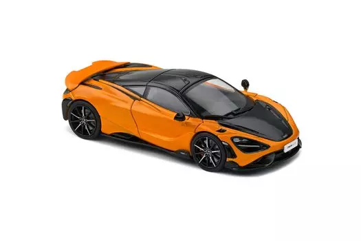 Твердый мини-автомобиль McLaren McLaren 765LT 2020 1/43 (оранжевый) [Элемент] оранжевый