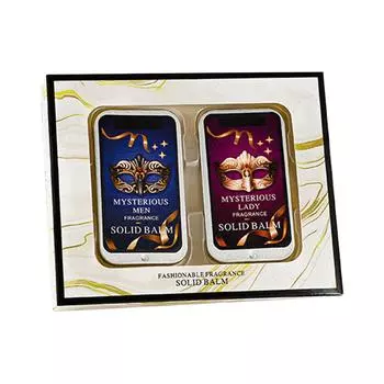 Твердый парфюмированный бальзам твердый бальзам аттрактант аттрактант портативный компактный для пополнения в любое время идеальный подарок для женщин и мужчин2 шт One Size белый