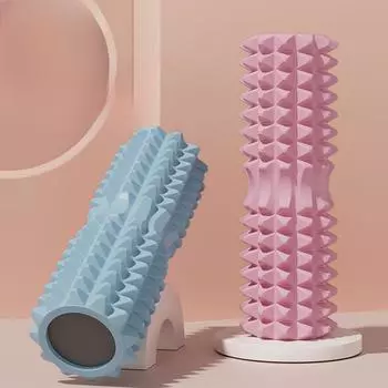 Твердый пенопластовый вал, массажный ролик для расслабления мышц, ролик для ног, модель полумесяца из ЭВА, твердая колонна для йоги