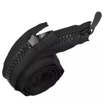 Твердый пластиковый полиэстер супер большая открытая молния для DIY шитья портной ремесла сумки палатки 366 см 366CM