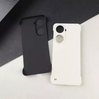 Твердый, яркий, приятный на ощупь, безрамочный чехол для телефона Huawei Nova 10 9 8 7 Pro SE, противоударный, с защитой от отпечатков пальцев, жесткий матовый чехол из ПК Nova 10 белый