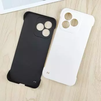 Твердый, яркий, приятный на ощупь, безрамочный чехол для телефона Honor X9c Smart X60i X50i X40i X60 Pro X50GT, противоударный, жесткий, матовый чехол из ПК с защитой от отпечатков пальцев Honor X9c белый