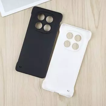 Твердый, яркий, приятный на ощупь, безрамочный чехол для телефона Xiaomi Redmi Note 14 13 Pro Plus 13R, противоударный, с защитой от отпечатков пальцев, жесткий матовый чехол из ПК Redmi Note 14 5G белый