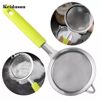 Твердый равномерный сетчатый фильтр для остатков масла ложка из нержавеющей стали кухонные принадлежности