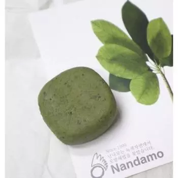 Твердый шампунь ручной работы Nandamo Indian Soap, для жирной кожи головы, тонких волос, зуда, перхоти, для беременных, 2 штуки