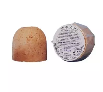 Твердый шампунь с лемонграссом, бананом и шалфеем