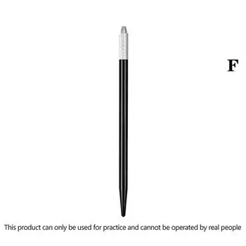 Твердый силиконовый микроблейдинг 5D тату бровей практика кожи новичка бионический брови ресницы макияж глаз косметический инструмент