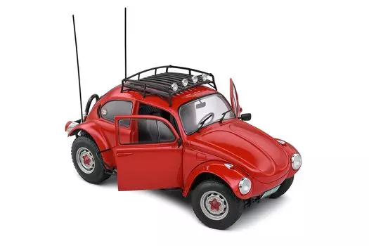 Твердый Volkswagen Baja Bug Мини-автомобиль Baja Bug Beetle Buggy 1976 1/18 (красный) [Элемент] красный