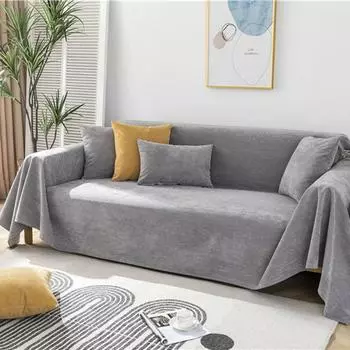 Твердый водонепроницаемый чехол для дивана 1/2/3/4/5 местный универсальный чехол для кресла полотенце мебель протектор для домашних животных кошек 180x130cm хаки