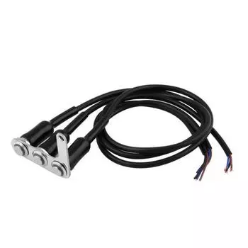 Твердый водонепроницаемый переключатель портативный удобный серебряный