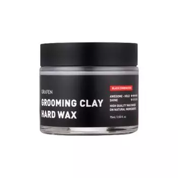 Твердый воск для волос Graphen Grooming Clay, 75 г, 1 шт.