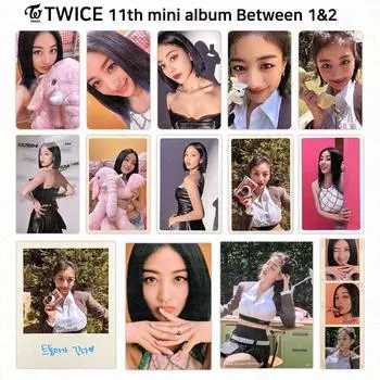 TWICE 11-й мини-альбом между 1 и 2 Jihyo, фотокарточка, открытка, наклейка Polaroid POB Photocard - POB #01