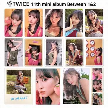 TWICE 11-й мини-альбом между 1 и 2 Momo, фотокарточка, открытка, наклейка Polaroid POB Photocard - POB #01