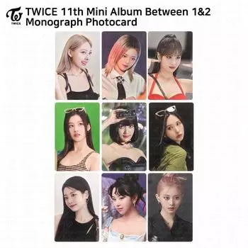 TWICE 11-й мини-альбом между 1 и 2 MONOGRAPH Фотокарточка KPOP K-POP Jeongyeon