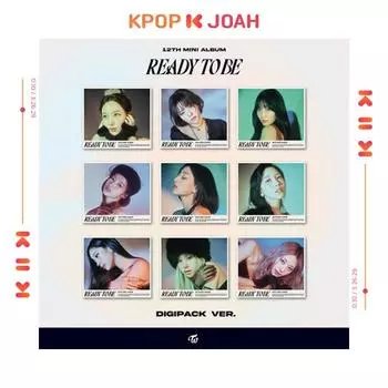 TWICE — 12-й мини-альбом [ГОТОВ БЫТЬ] (Дигипак версия)