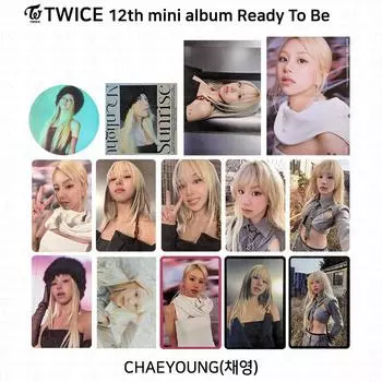 TWICE 12-й мини-альбом Ready To Be Фотокарточка Открытка Открытка Чеён POB Photocard - Ready ver