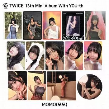 TWICE 13-й мини-альбом с молодежной фотокарточкой YOU-th, плакатом, пленкой, стикером Momo KPOP K-POP POB Photocard - Forever