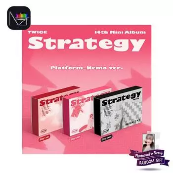 TWICE - 14-й мини-альбом STRATEGY (Платформа Немо вер.) RANDOM 1PCS