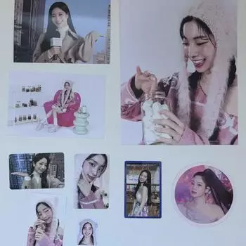 Twice Dahyun Poca Postcard Poster Album Bonus Season Greeting Sig Award