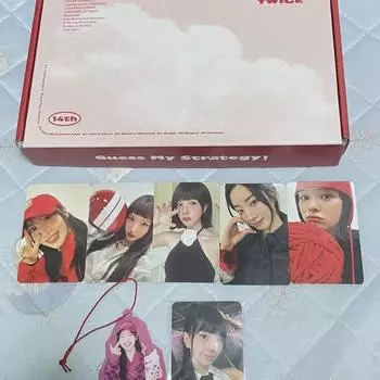 Twice Mini Volume 14 Простое открытие + В комплекте всплывающая подсказка Lucky Foca Chaeyoung