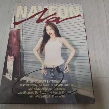 Twice Наён Соло Мини На подписанный альбом