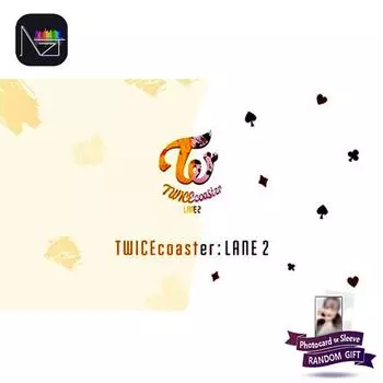 TWICE — специальный альбом TWICEcoaster : ПОЛОС 2 RANDOM 1PCS