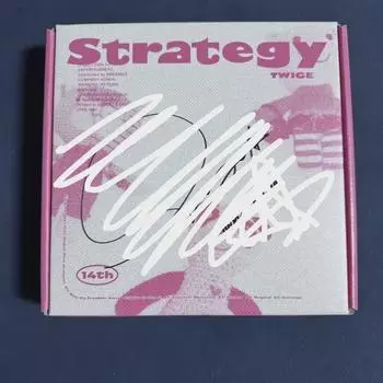 Twice Стратегия альбома с автографом Мины