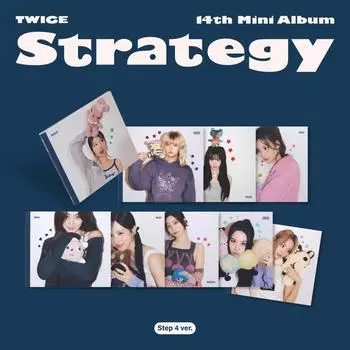 TWICE - Strategy [Step4 Digipack ver.] Альбом+Подарок за предварительный заказ Random ver.