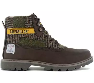 Твидовые ботинки CAT Caterpillar Colorado 2.0 Harris - Ботинки кожаные коричневые P111325 ORIGINAL Shoes EU 40 UK 6 коричневый
