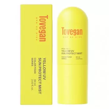 Twigan Yellow Uv Sun Protect Mist Spf50+pa+++ 60 мл Солнцезащитный спрей для веганского лица и тела