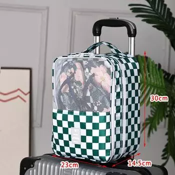 Twill Fabric Shoe Bag With Multifunctional Waterproof Storage Bag For Outdoor Travel