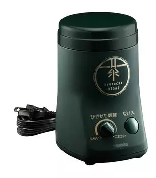 Twin Bird Tea Grinder Tea Mill Powdered Green Tea Green Tea Miyori Dark Green GS-4671DG