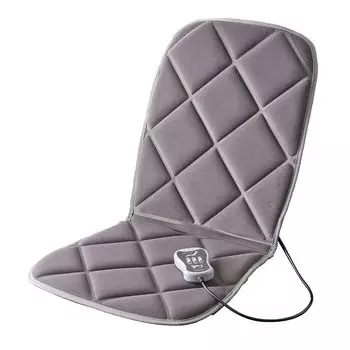 Twin Bird Tsubame Sanjo Seat Vibration Switching Managed Medical Device Year Charcoal Gray Massager, Type, Lightweight, Compact, 3-Stage (Back, Waist,