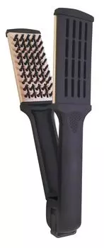 Twin Hair Brush Black U-ni