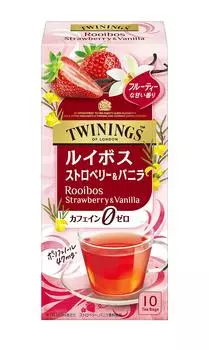 Twinings Ройбос Клубника Ваниль 10P &